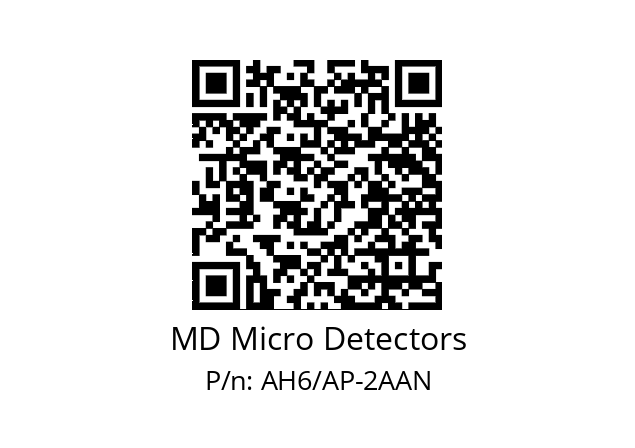   MD Micro Detectors AH6/AP-2AAN