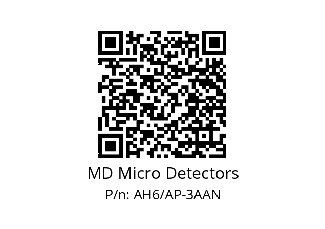   MD Micro Detectors AH6/AP-3AAN