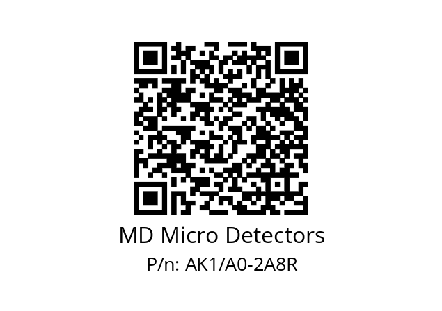   MD Micro Detectors AK1/A0-2A8R