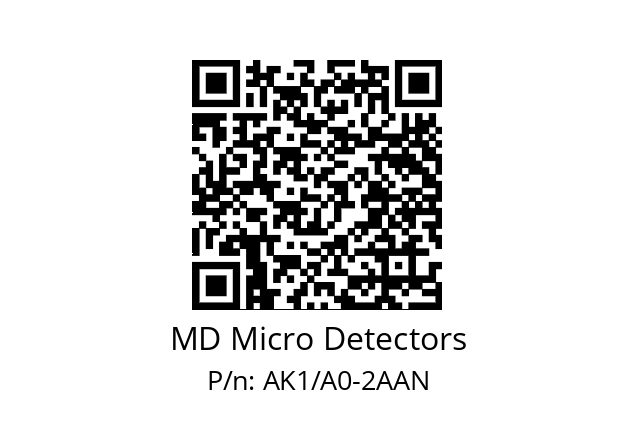   MD Micro Detectors AK1/A0-2AAN