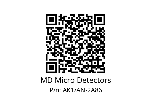   MD Micro Detectors AK1/AN-2A86