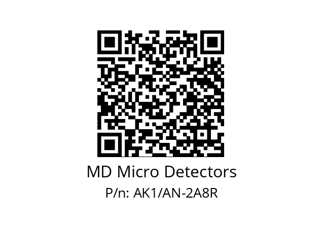   MD Micro Detectors AK1/AN-2A8R