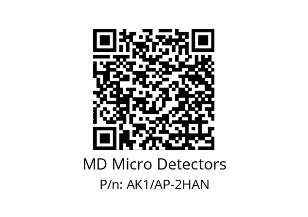   MD Micro Detectors AK1/AP-2HAN