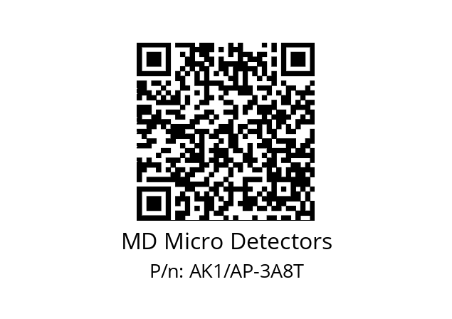   MD Micro Detectors AK1/AP-3A8T