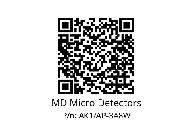   MD Micro Detectors AK1/AP-3A8W