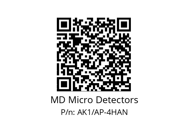   MD Micro Detectors AK1/AP-4HAN