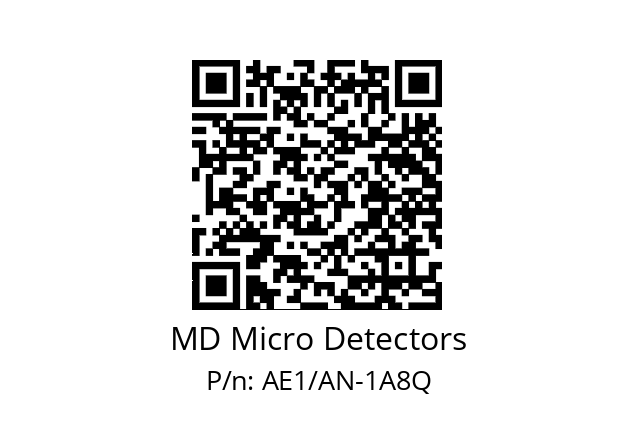   MD Micro Detectors AE1/AN-1A8Q