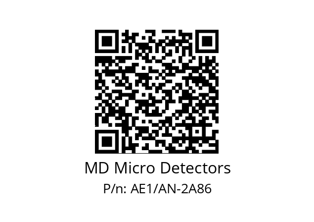   MD Micro Detectors AE1/AN-2A86