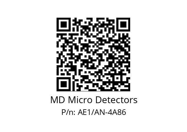   MD Micro Detectors AE1/AN-4A86