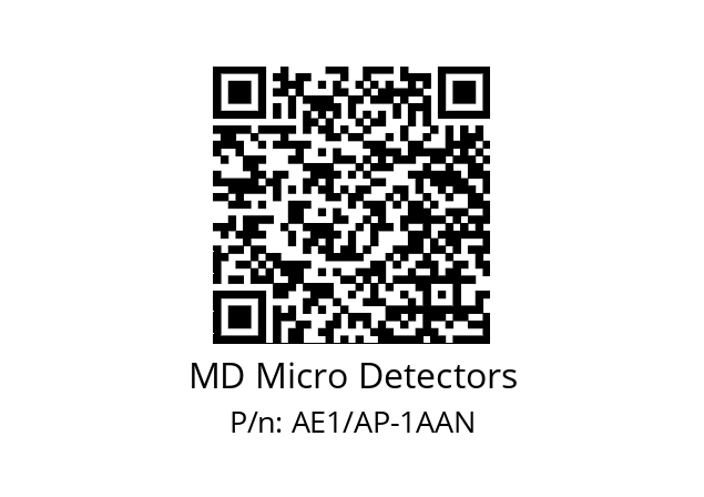   MD Micro Detectors AE1/AP-1AAN