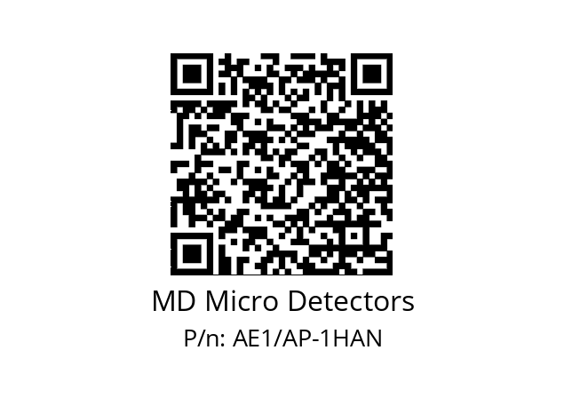   MD Micro Detectors AE1/AP-1HAN