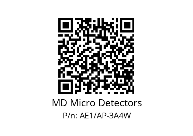   MD Micro Detectors AE1/AP-3A4W