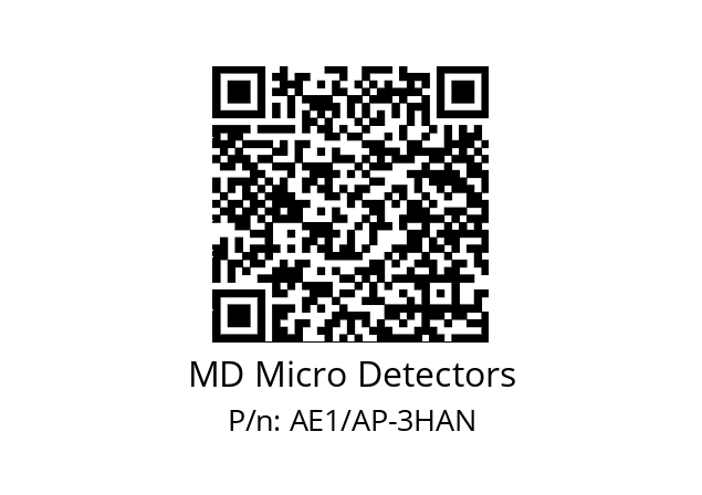   MD Micro Detectors AE1/AP-3HAN