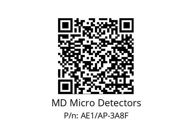   MD Micro Detectors AE1/AP-3A8F