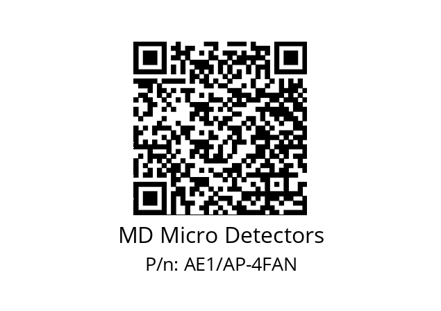   MD Micro Detectors AE1/AP-4FAN