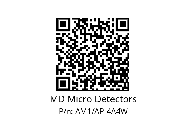   MD Micro Detectors AM1/AP-4A4W