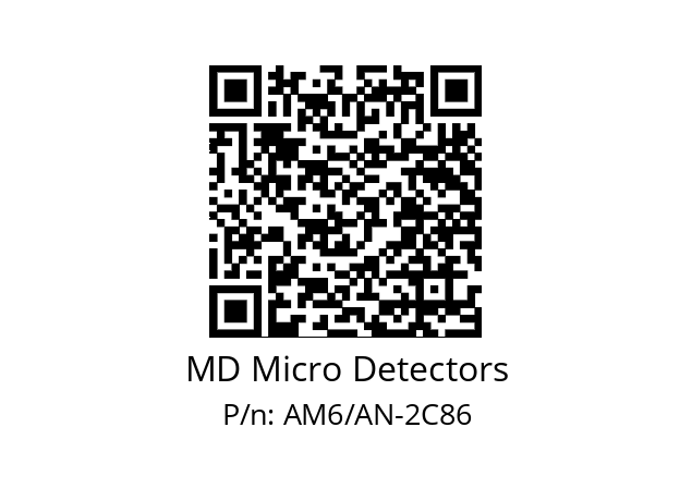   MD Micro Detectors AM6/AN-2C86