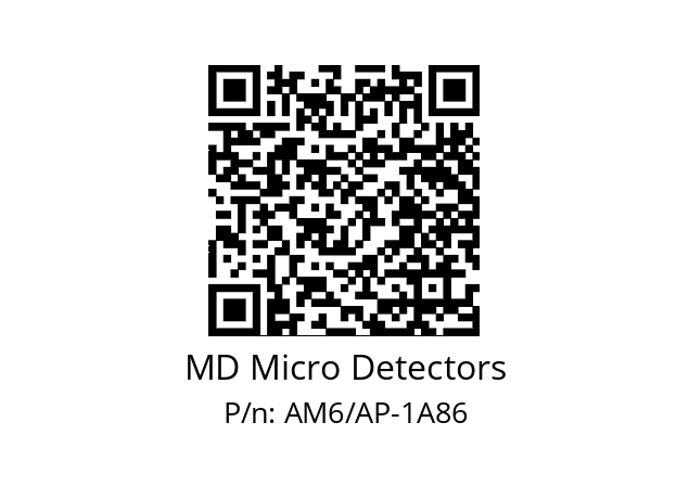   MD Micro Detectors AM6/AP-1A86