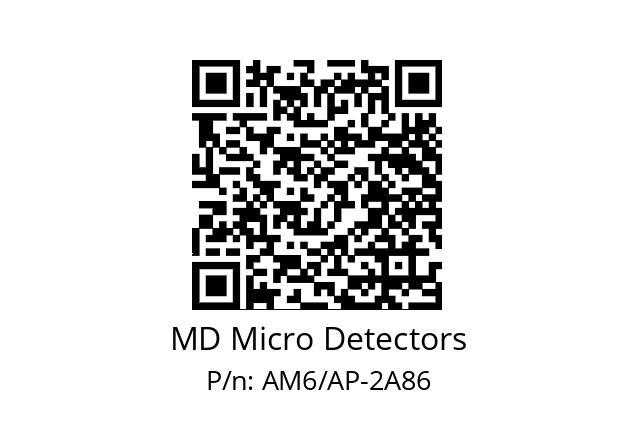   MD Micro Detectors AM6/AP-2A86