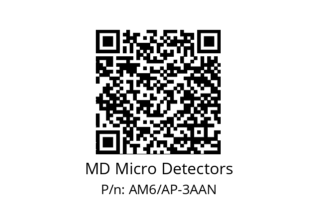   MD Micro Detectors AM6/AP-3AAN