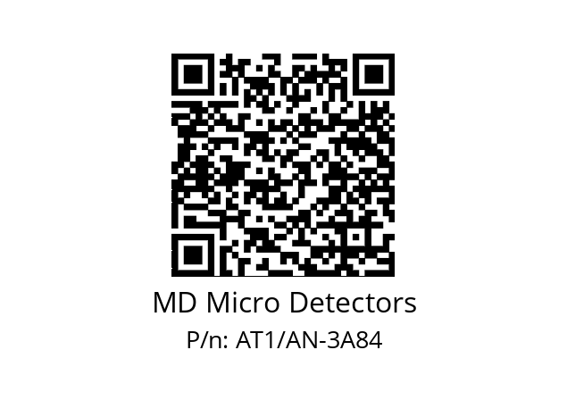   MD Micro Detectors AT1/AN-3A84