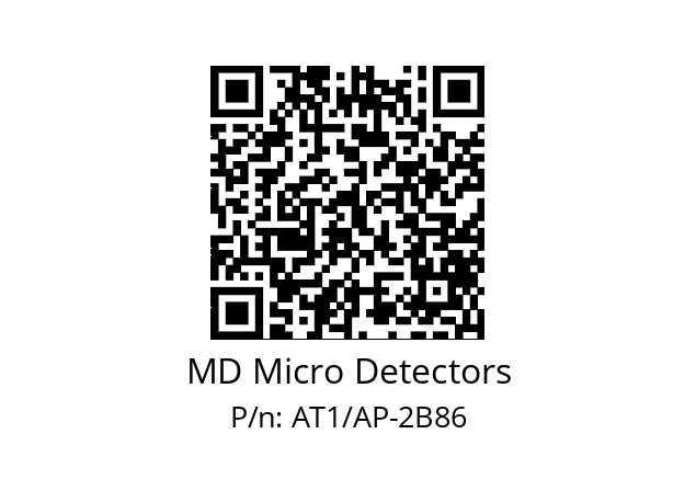   MD Micro Detectors AT1/AP-2B86