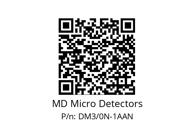   MD Micro Detectors DM3/0N-1AAN