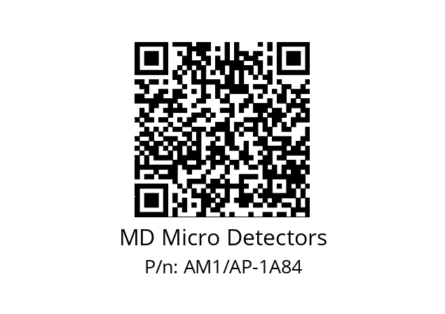   MD Micro Detectors AM1/AP-1A84