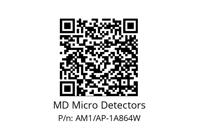   MD Micro Detectors AM1/AP-1A864W