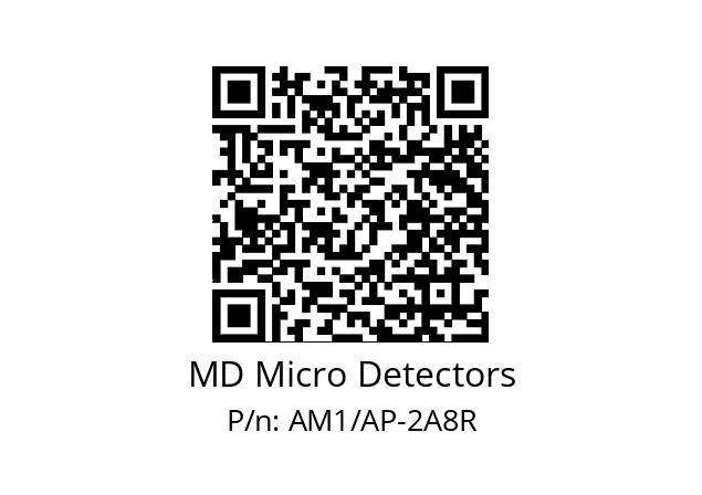   MD Micro Detectors AM1/AP-2A8R