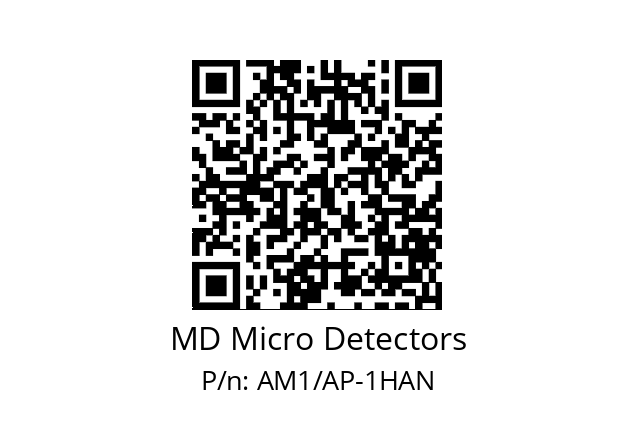   MD Micro Detectors AM1/AP-1HAN