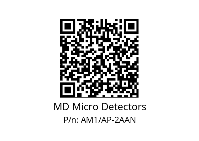   MD Micro Detectors AM1/AP-2AAN