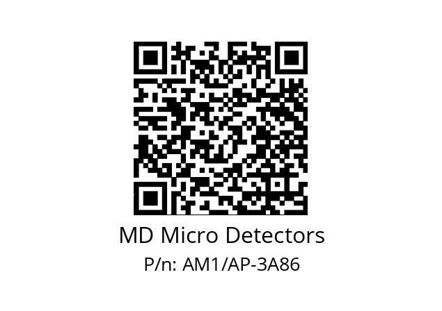   MD Micro Detectors AM1/AP-3A86