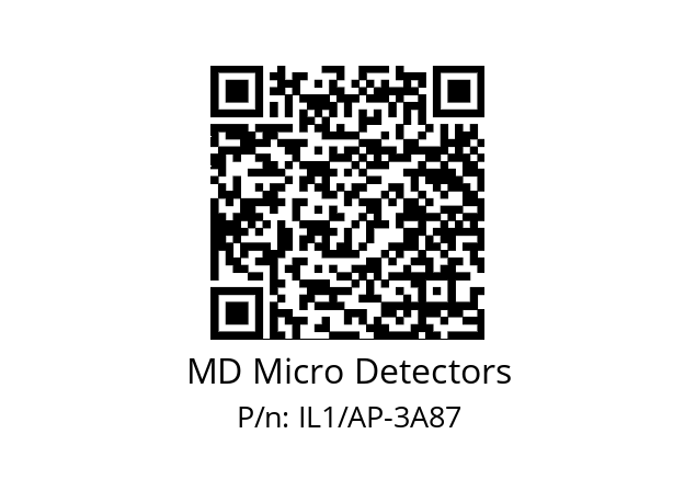   MD Micro Detectors IL1/AP-3A87