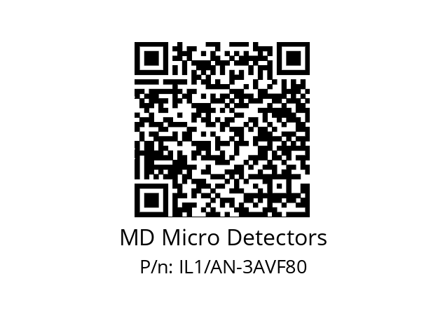   MD Micro Detectors IL1/AN-3AVF80