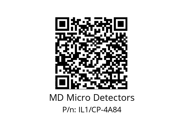   MD Micro Detectors IL1/CP-4A84