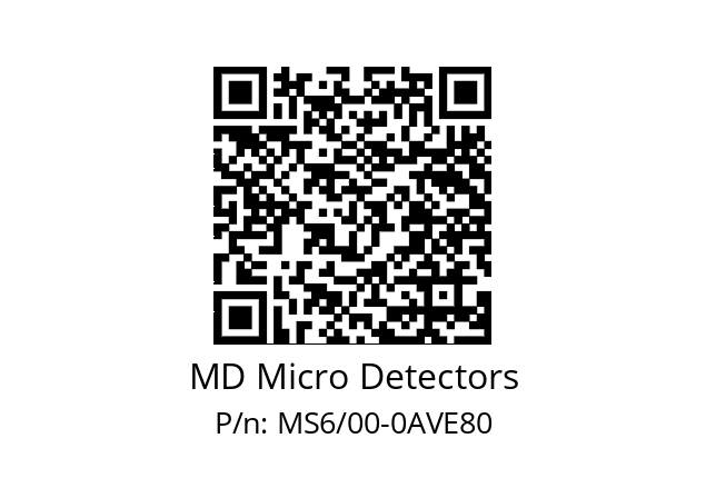   MD Micro Detectors MS6/00-0AVE80