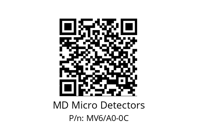   MD Micro Detectors MV6/A0-0C