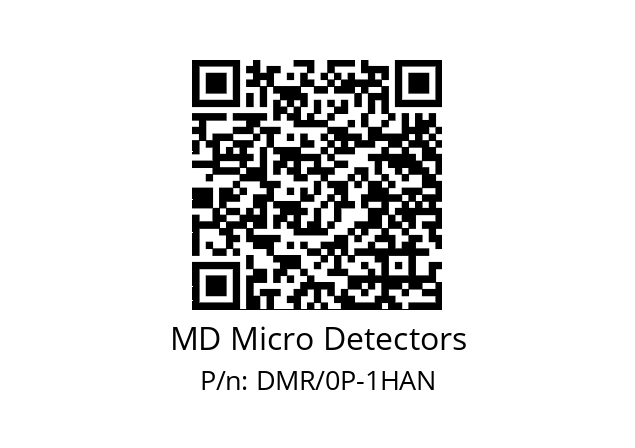   MD Micro Detectors DMR/0P-1HAN