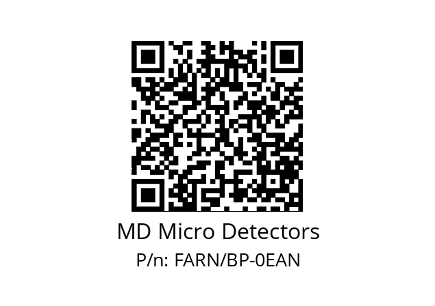   MD Micro Detectors FARN/BP-0EAN