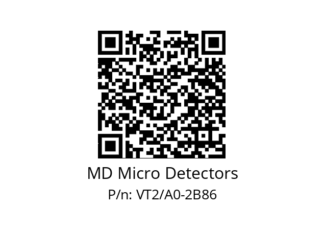   MD Micro Detectors VT2/A0-2B86