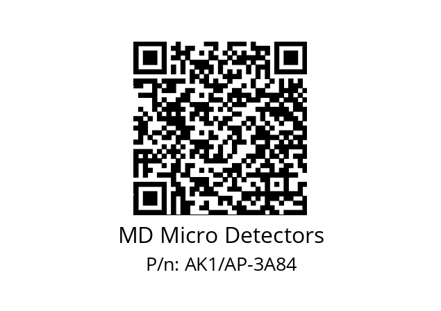   MD Micro Detectors AK1/AP-3A84