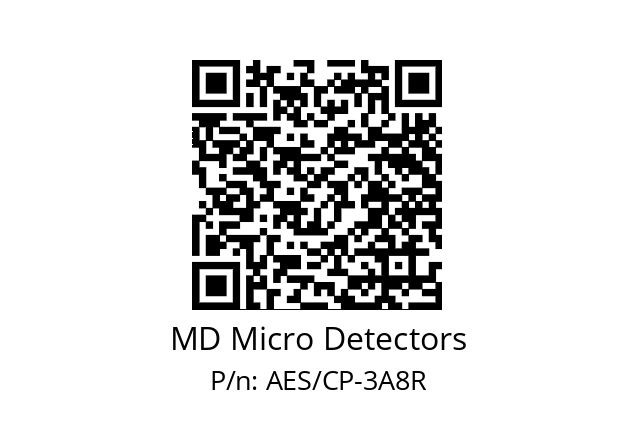   MD Micro Detectors AES/CP-3A8R