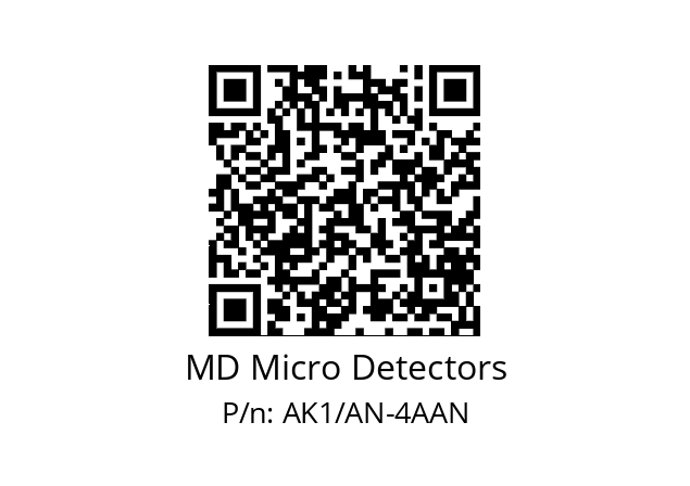   MD Micro Detectors AK1/AN-4AAN