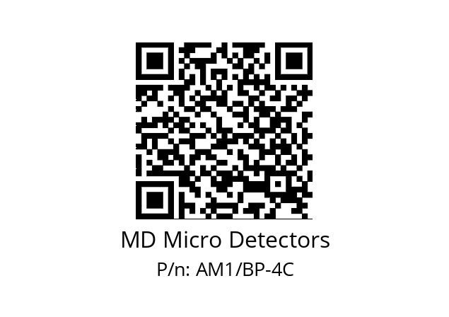   MD Micro Detectors AM1/BP-4C