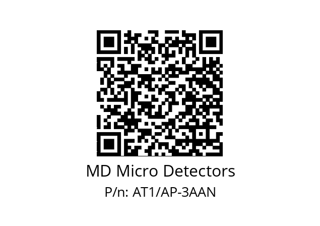   MD Micro Detectors AT1/AP-3AAN