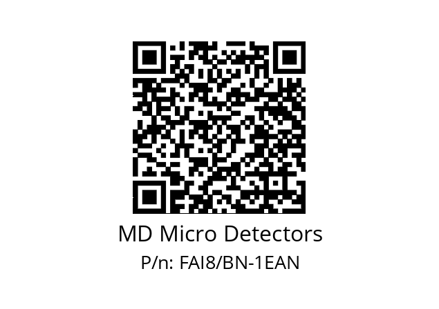   MD Micro Detectors FAI8/BN-1EAN