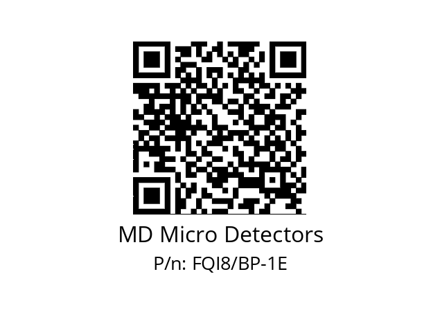   MD Micro Detectors FQI8/BP-1E