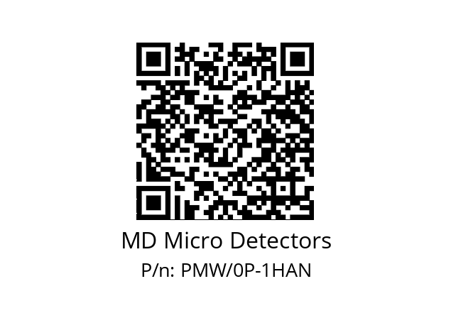   MD Micro Detectors PMW/0P-1HAN