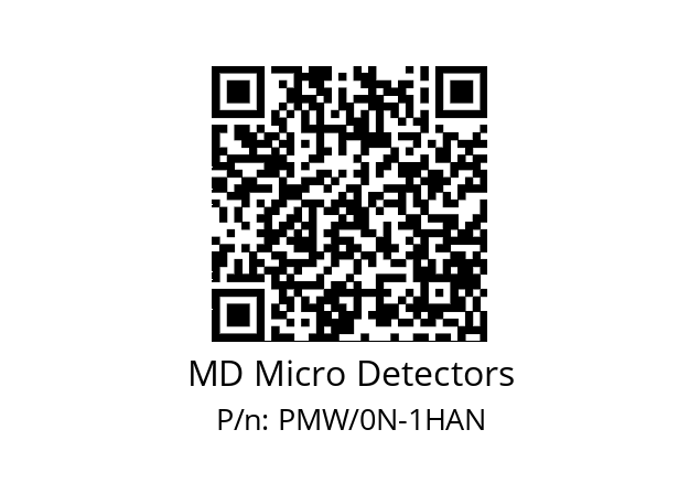   MD Micro Detectors PMW/0N-1HAN